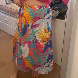 Jcrew Wrap Skirt